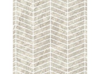 Rvl/6X24 Chevron 40X103 W/ 3 Special Bends Pompeii Marble