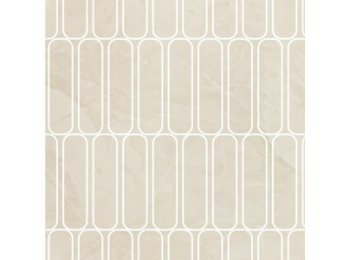 RVL/Oblong Shower System Silver White Marble