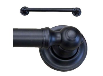 Liquid Accent Kensington Grab Bar 24 Inch, Matte Black