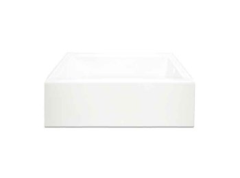 Acrylic Replacement Tub 60x36x19 RH Linear, White