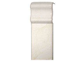 Wainscoting Seam Silver/White Marble