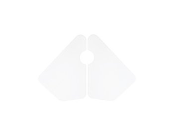 Safety Soft Seating & Flooring Neo Angle 35 inch Shower Mat - Bright White