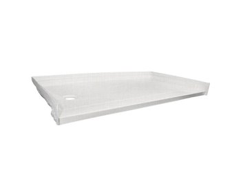Low-Barrier 60 X 30 Shower Base, Left-Hand, Linen