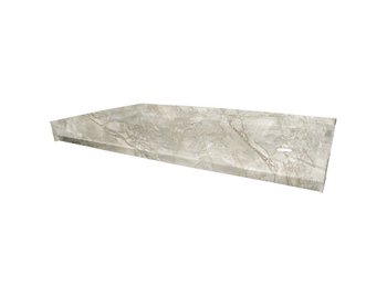 Low-Barrier 60 X 32 Shower Base, Right-Hand, Napoli Marble
