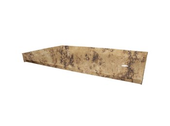 Low-Barrier 60 X 32 Shower Base, Right-Hand, Santa Cruz