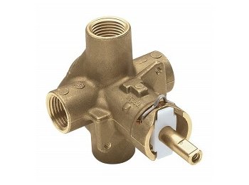 Moen 62300 1/2 Inch Posi-Temp Pressure Balancing Rough-In Valve (No Stops), Connection Type: Ips