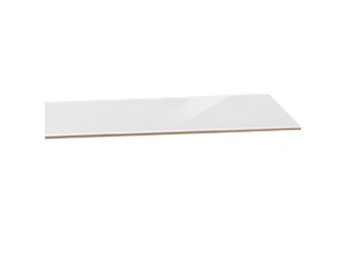 8 inch X 60 inch Cast Polymer Ramp For Low-Barrier Shower Base, White