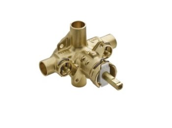 Moen 62370 M-Pact Rough-In Posi-Temp 1/2 In Cc With Stops, Valve Only - No Trim Kit