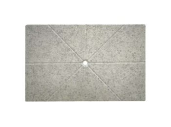Flat Shower Floor With Drain Channels 60X94, Evo