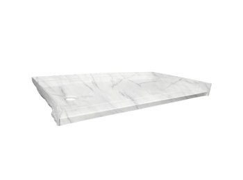 Low-Barrier 60 X 32 Shower Base, Left-Hand, Galena