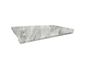 Low-Barrier 60 X 32 Shower Base, Left-Hand, Lightning