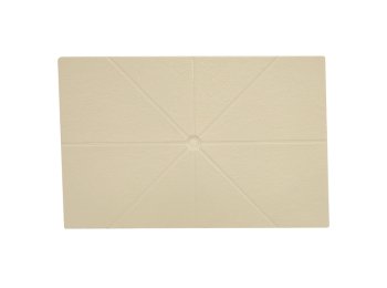 Flat Shower Floor With Drain Channels 60x94, Sandbar