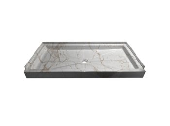 Sprayfoam Custom Shower Base, Tuscany