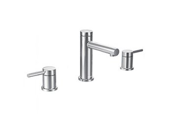 Moen Align Two-Handle High Arc Faucet With 9000 Valve, Chrome