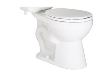 ProFlo Round Floor Mount Toilet, White