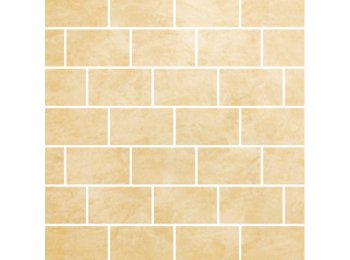 LE/9x15 Monument Side Wall W/ 2 Special Bends White Travertine
