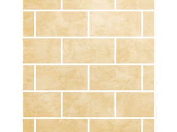 Imp/Roman Block 40X103 W/ 2 Special Bends White Travertine
