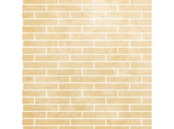 LE/3x15 Panorama Back Wall W/ 2 Special Bends White Travertine