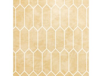 Imp/Picket 40X98.5 W/ Regular Bend White Travertine