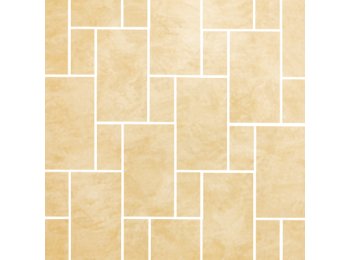 Imp/Hopscotch Wainscot White Travertine