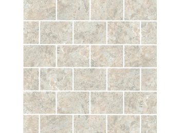 Imp/Cobblestone 40X98.5 W/ 4 Special Bends San Michele Travertine