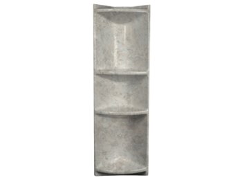4-Shelf Corner Caddy San Michele Travertine