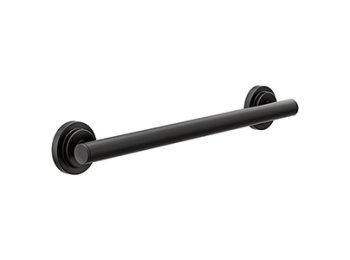 Moen ISO 18 inch Grab Bar in Matte Black