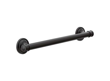 Belfield 18 Inch Designer Grab Bar, Matte Black