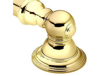 Moen Kingsley Grab Bar 24 In Solid Polished Brass