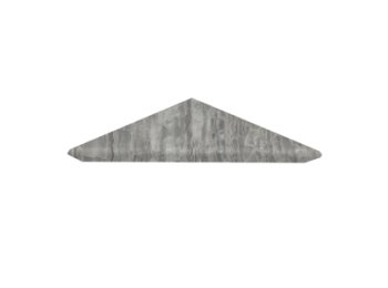 Single Tier Corner Shelf Quartz