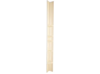 Tower Caddy, 4 Shelf w/Shaving Stand Almond