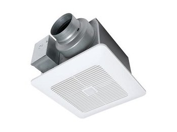 WhisperSense Exhaust Fan - DC Fan, 50-80-110 CFM