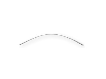 Curved Round Shower Rod 6 Ft Brushed Nickel Moen