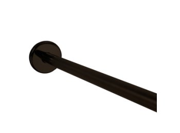 Straight Shower Rod 5 Ft Oil Rubbed Bronze