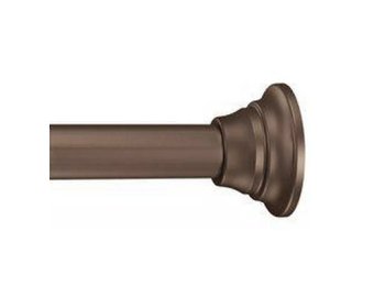 Moen 44-72 inch Adjustable Tension Shower Rod, Oil Rubbed Bronze