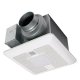 WhisperCeiling DC Ventilation Fan/Light, 50-80-110 CFM with Humidistat Sensor