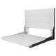 Liquid Accents Composite Seat, White Frame with White Seating