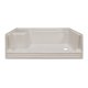 60x31x18 Acrylic LH Seat /Right Drain, Gray