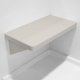 Gray LH Bench Shower Seat, Bracket & Supertach
