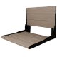 Liquid Accents Composite Seat, Matte Black Frame with Harborwood Seating