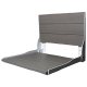 Liquid Accents Composite Seat, White Frame with Anchor Gray Seating