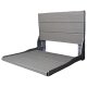 Liquid Accents Composite Seat, Silver Frame with Anchor Gray Seating