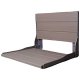 Liquid Accents Composite Seat, Silver Frame with Harborwood Seating