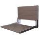 Liquid Accents Composite Seat, White Frame with Harborwood Seating