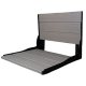 Liquid Accents Composite Seat, Matte Black Frame with Anchor Gray Seating