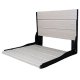 Liquid Accents Composite Seat, Matte Black Frame with Beige Seating