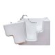 Zurich Gel Coat Outward Swing Door Hydro Tub (Hydro Spa System Only), 30x52, Left-Hand, White