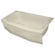 4.5 ft. Curved Biscuit Bathtub Liner