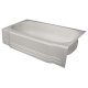 5 ft. Classic Gray Bathtub Liner