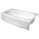 5 ft. Classic White Bathtub Liner